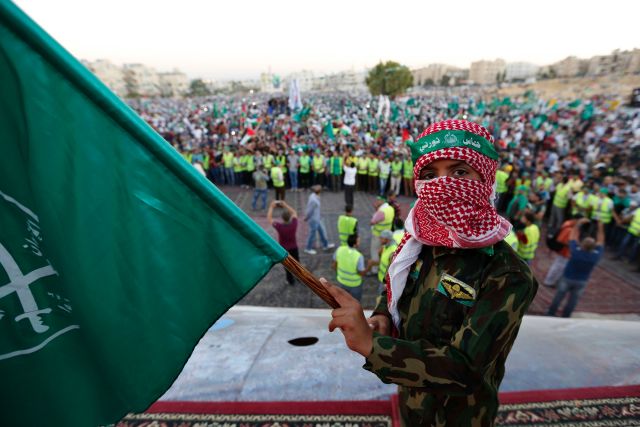 Χιλιάδες διαδήλωσαν υπέρ της Χαμάς στην Ιορδανία