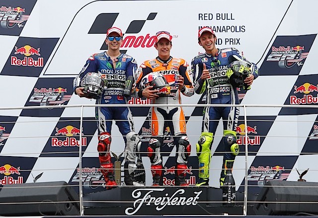 O Marquez ισοφαρίζει το ρεκόρ του Doohan στο MotoGP Ινδιανάπολης