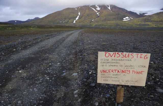 Κόκκινος συναγερμός για το ηφαίστειο στην Ισλανδία