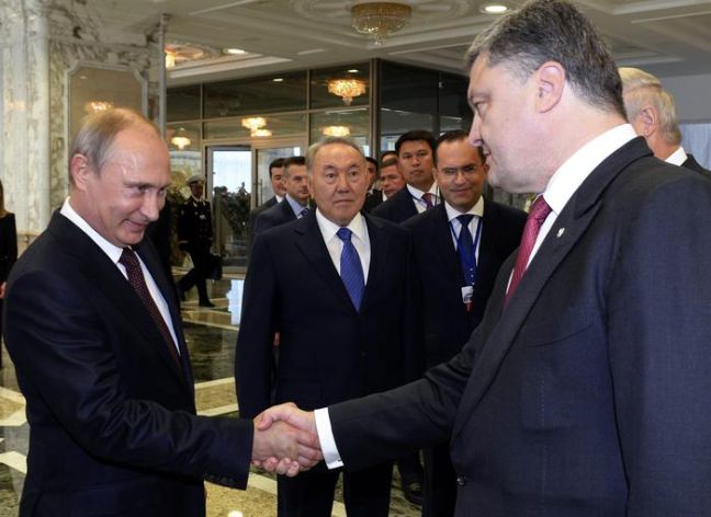 Ολοκληρώθηκε η συνάντηση των προέδρων της Ρωσίας και της Ουκρανίας