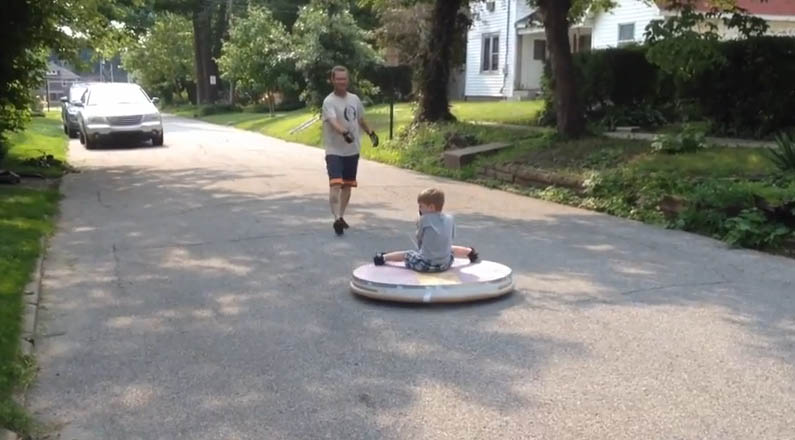 Αυτοσχέδιο hovercraft