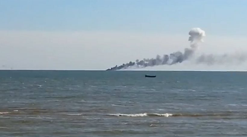 Δύο αγνοούμενοι από τη βύθιση ουκρανικού σκάφους