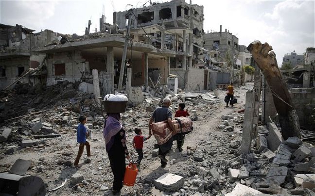 Συμφώνησαν σε επιτάχυνση της ανοικοδόμησης της Γάζας