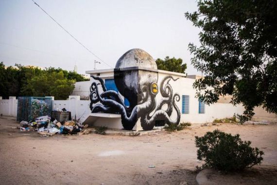 Το νησί της Τυνησίας που έγινε έργο τέχνης