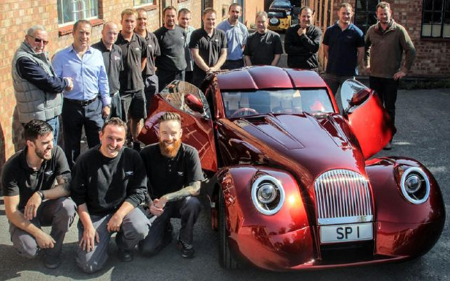 Χειροποίητο Morgan με κινητήρα της Ford