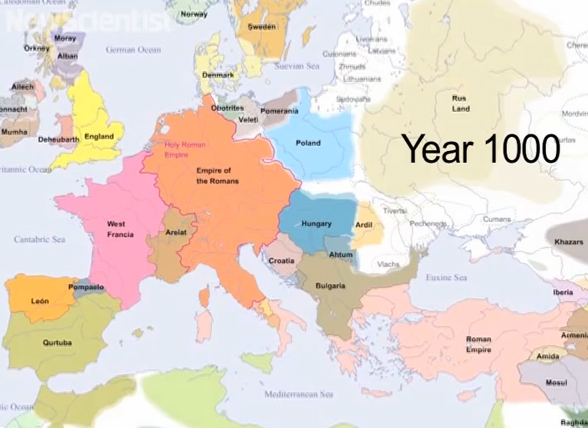 Η Ευρώπη τα τελευταία 2.000 χρόνια