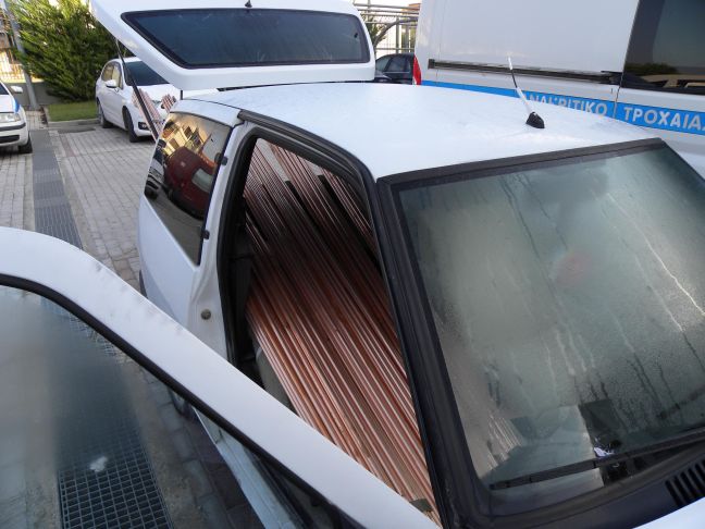 Έκλεψαν 725 σωλήνες χαλκού από συνεταιρισμό