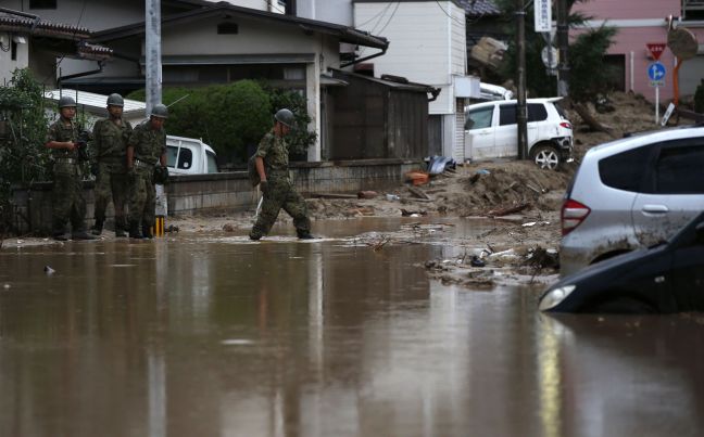 Συναγερμός στο Χοκάιντο εξαιτίας των πλημμυρών
