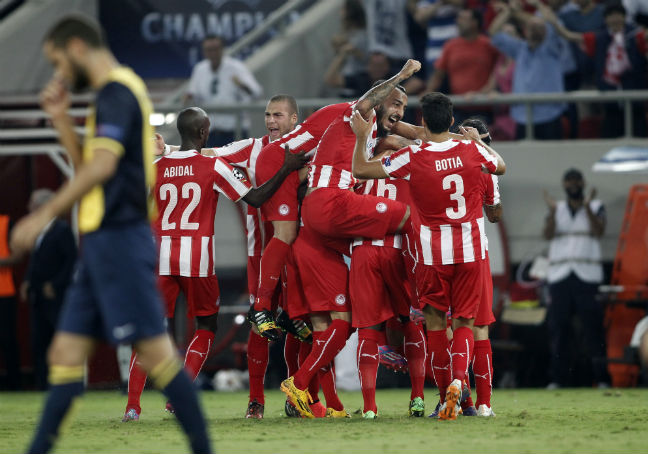 Μπροστά με 2-1 ο Ολυμπιακός στο ημίχρονο