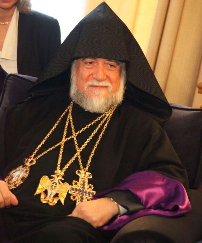«Αδελφική ή συνάντηση του Αράμ Α΄ με τον οικουμενικό πατριάρχη Βαρθολομαίο»