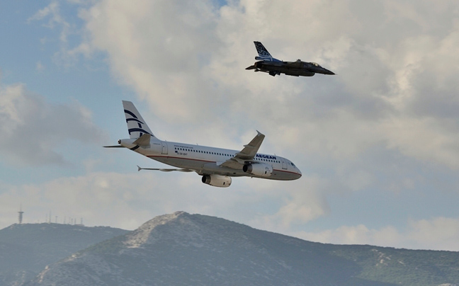 H AEGEAN «πέταξε» στο «Athens flying week- Αirshow 2014»