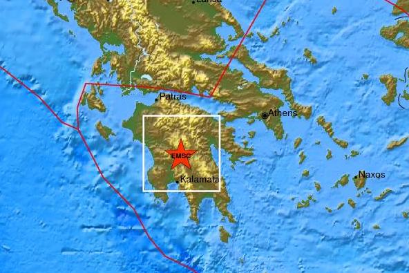 Σεισμικές δονήσεις σε Κρήτη και Πελοπόννησο