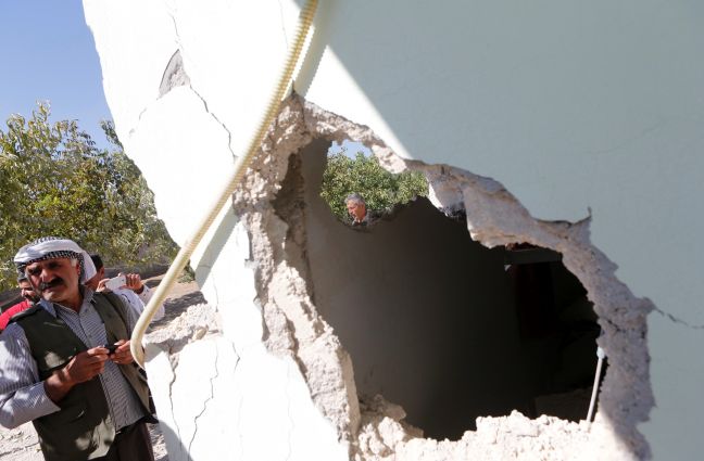 Όλμος από το Κομπανί έπληξε τουρκικό έδαφος