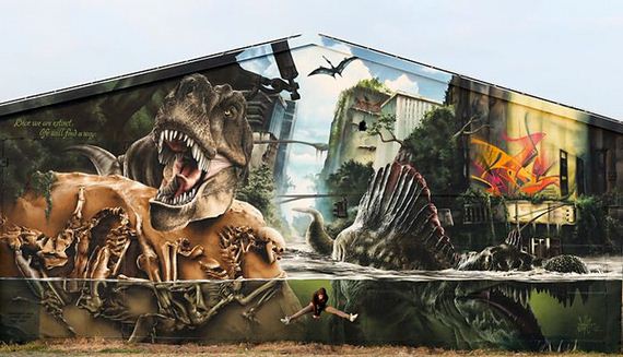 Ένας τοίχος&#8230; Jurassic Park