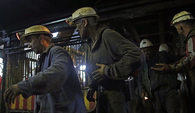 Ουκρανοί ανθρακωρύχοι εγκλωβίστηκαν εξαιτίας διακοπής ρεύματος