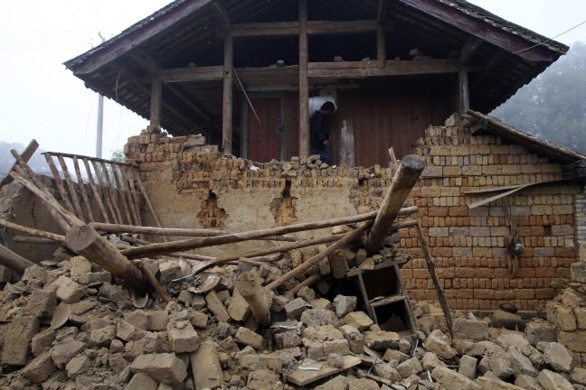 Τέσσερις νεκροί από τον σεισμό 5,9 Ρίχτερ στην Κίνα