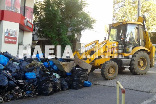 Ξεκίνησε η αποκομμιδή των σκουπιδιών στον Πύργο