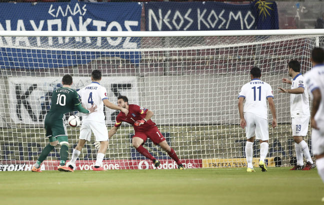 Πίσω στο σκορ με 1-0 η Εθνική μας στο ημίχρονο