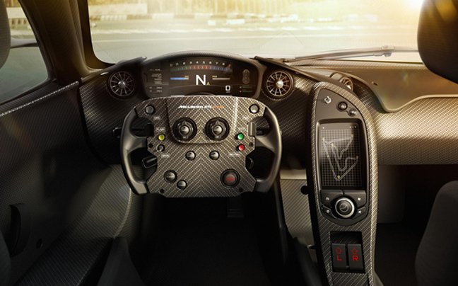Το «κόκπιτ» της McLaren P1 GTR