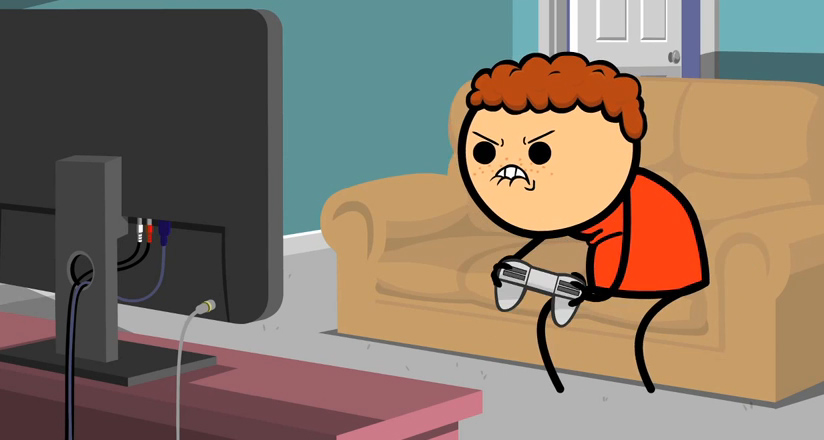 Φανατικός gamer αποφασίζει να βγει στον έξω κόσμο…