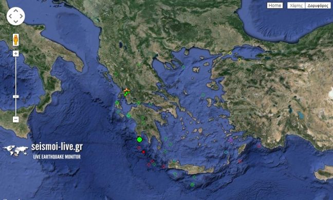 Ισχυρός σεισμός 5,4 Ρίχτερ στην Άρτα