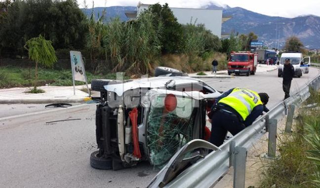 Εκτροπή θανάτου για 19χρονο οδηγό στην Πάτρα