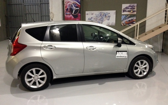 Οδηγούμε το Nissan Note 1.5 diesel