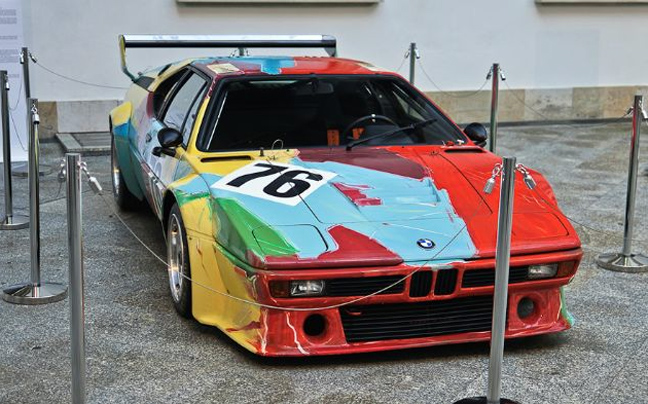 Η BMW M1 δια χειρός Andy Warhol