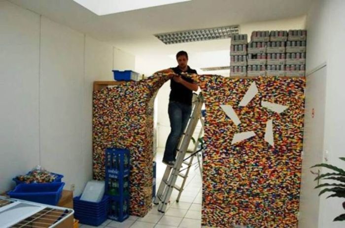 Ένας τοίχος από Lego