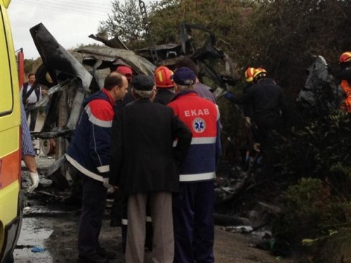 Μνήμες από το τραγικό δυστύχημα με το ασθενοφόρο του ΕΚΑΒ στη Κρήτη