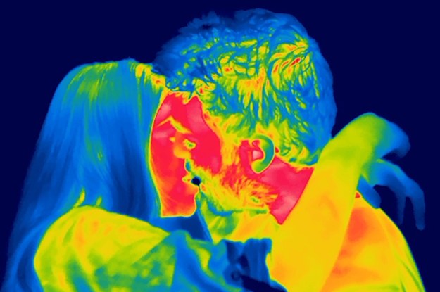 Πώς φαίνεται το φιλί και άλλες δραστηριότητες με θερμική κάμερα