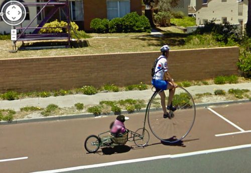 Τα απίθανα του Google Street View