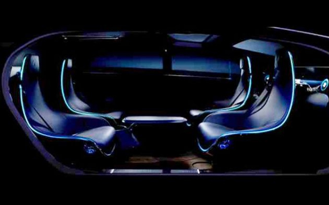 Το εσωτερικό του αυτόνομου μοντέλου της Mercedes
