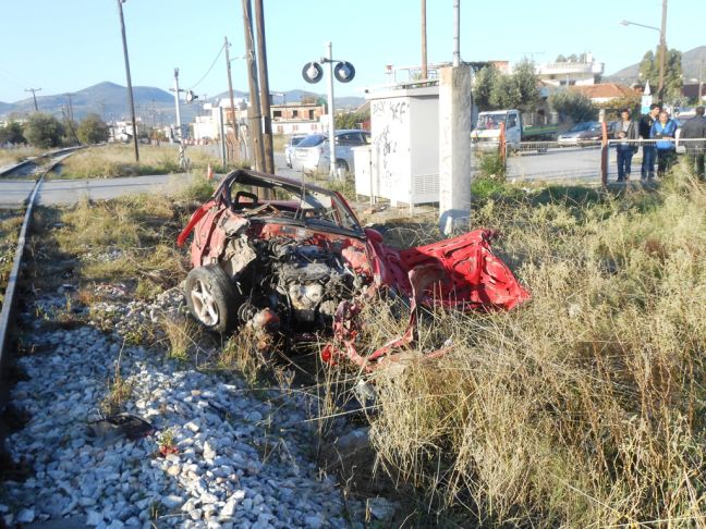 Νεκρός ηλικιωμένος σε σύγκρουση Ι.Χ. με τρένο