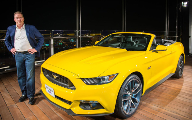 Αποκαλυπτήρια του Ford Mustang σε ύψος 400 μέτρων!