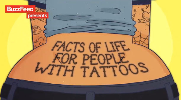 Αλήθειες για όσους έχουν τατουάζ