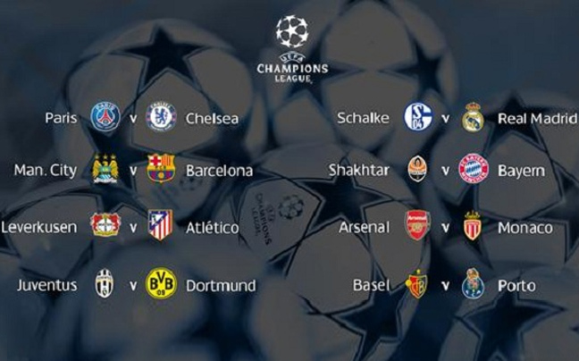 Ματσάρες έβγαλε η κλήρωση για το Champions League