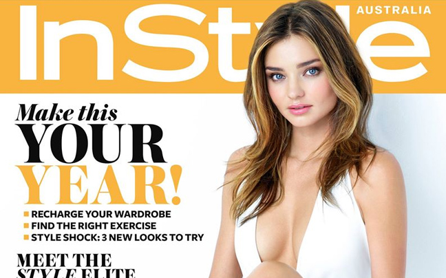 Πανέμορφη η Miranda Kerr στο εξώφυλλο του InStyle