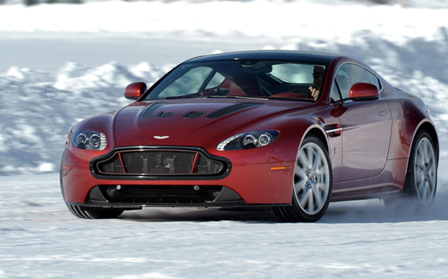 Η Aston Martin στους πάγους