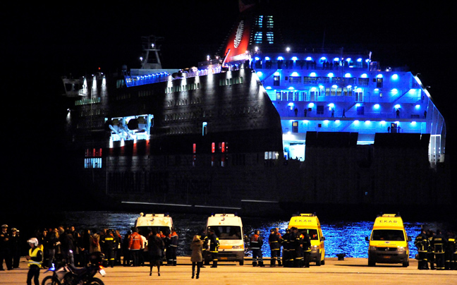 Στο λιμάνι της Ηγουμενίτσας το επιβατηγό οχηματαγωγό πλοίο Cruise Europa