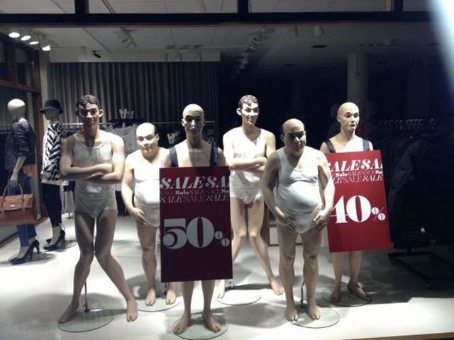 Και τα μανεκέν τρελάθηκαν