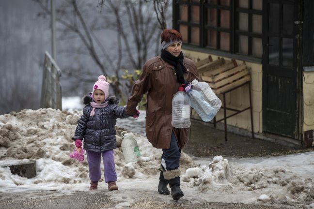 Δύο νεκροί από το κρύο στη Σερβία