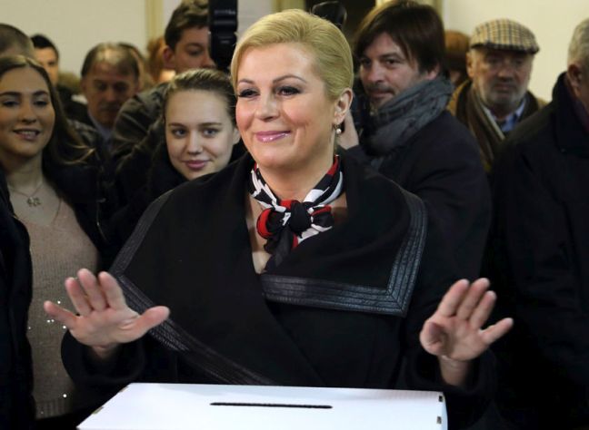 Στη Βοσνία η πρόεδρος της Κροατίας