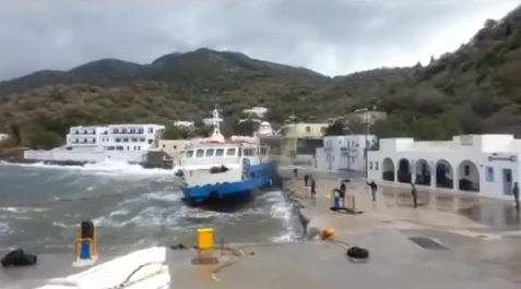 Έδεσε με ασφάλεια στην Κάλυμνο το «Παναγία Σπηλιανή»