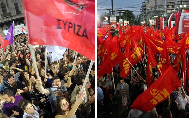 Σε συναγερμό για τη μάχη της πλατείας ΣΥΡΙΖΑ και ΚΚΕ