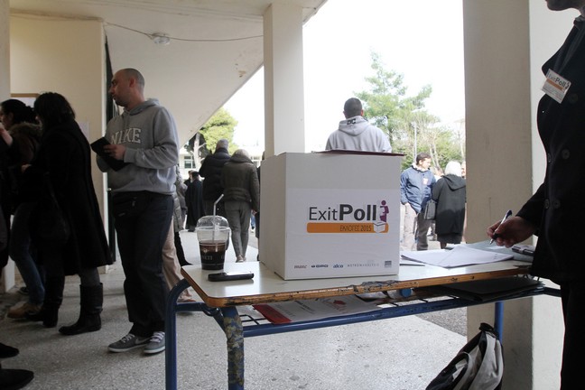 Exit poll – μαμούθ με 8.000 ερωτηματολόγια