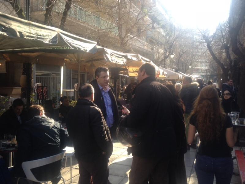 Μετά την ψήφο για καφέ με τη σύζυγο ο Τζιτζικώστας