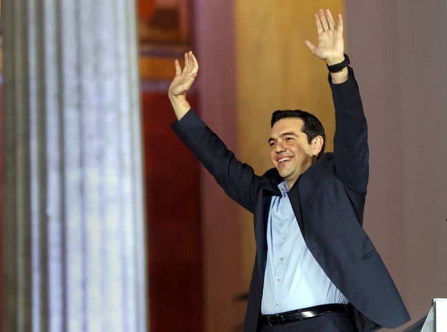 Η γαλλική Αριστερά και ακροδεξιά χαιρετίζει τη νίκη ΣΥΡΙΖΑ