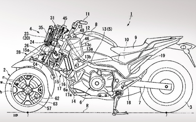 Τρίκυκλο μεγάλου κυβισμού σχεδιάζει η Honda