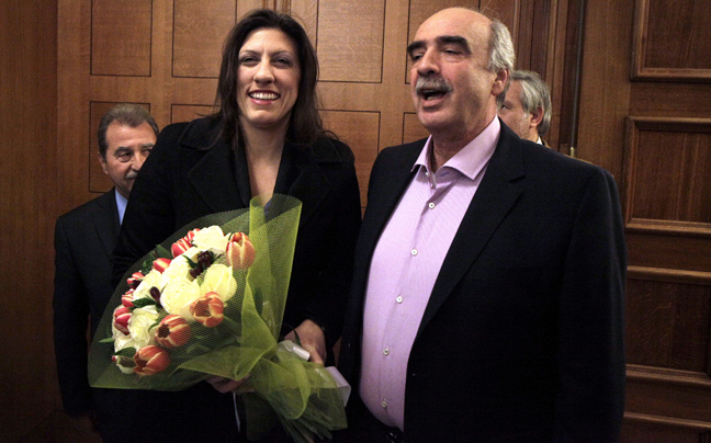 Ικανοποιημένη η Κωνσταντοπούλου από την παράδοση στη Βουλή